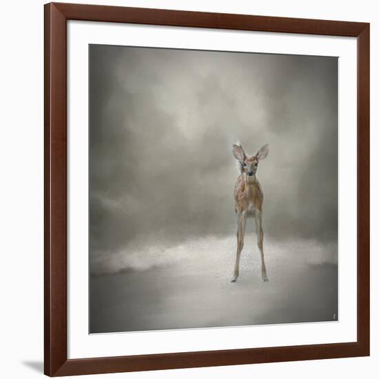 Stand Strong Little Fawn-Jai Johnson-Framed Giclee Print