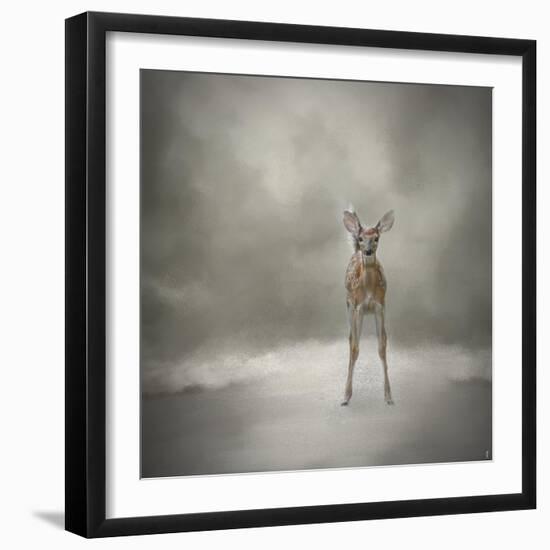 Stand Strong Little Fawn-Jai Johnson-Framed Giclee Print