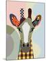 Stand Tall Giraffe-Lanre Adefioye-Mounted Premium Giclee Print