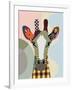 Stand Tall Giraffe-Lanre Adefioye-Framed Giclee Print