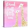 Stand Tall Pink-Evangeline Taylor-Stretched Canvas