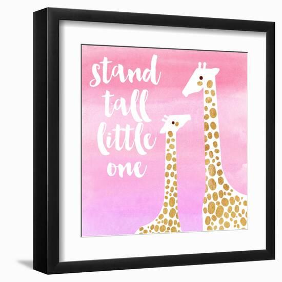 Stand Tall Pink-Evangeline Taylor-Framed Art Print