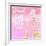 Stand Tall Pink-Evangeline Taylor-Framed Art Print