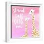 Stand Tall Pink-Evangeline Taylor-Framed Art Print