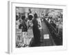 Stand Up Sit in Being Conducted by African American Students-Howard Sochurek-Framed Photographic Print