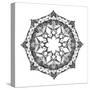 Stand Your Ground Mandala-Nicky Kumar-Stretched Canvas