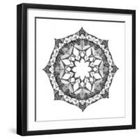 Stand Your Ground Mandala-Nicky Kumar-Framed Giclee Print