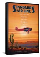 Standard Airlines, El Paso, Texas-Kerne Erickson-Stretched Canvas