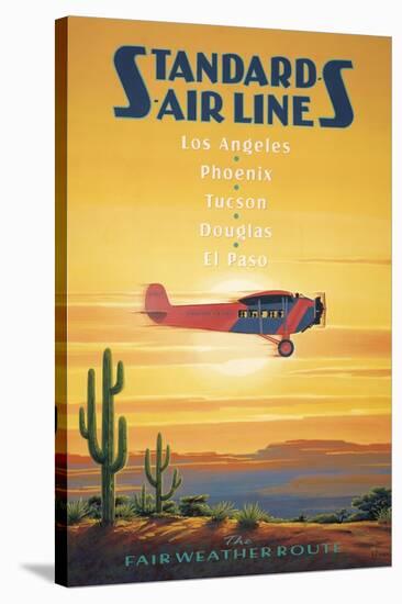 Standard Airlines, El Paso, Texas-Kerne Erickson-Stretched Canvas