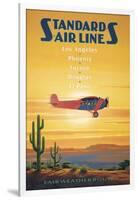 Standard Airlines, El Paso, Texas-Kerne Erickson-Framed Art Print