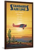 Standard Airlines, El Paso, Texas-Kerne Erickson-Framed Art Print