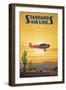 Standard Airlines, El Paso, Texas-Kerne Erickson-Framed Art Print