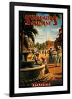 Standard Airlines, Los Angeles, California-Kerne Erickson-Framed Art Print