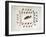 Standard American Black Bass and Lake Flies-null-Framed Giclee Print