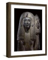 Standard Bearing Statue of Queen Nefertari, New Kingdom, C.1290-1224 Bc-Egyptian 19th Dynasty-Framed Giclee Print