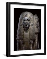 Standard Bearing Statue of Queen Nefertari, New Kingdom, C.1290-1224 Bc-Egyptian 19th Dynasty-Framed Giclee Print