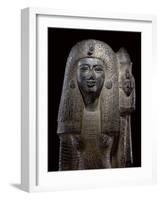 Standard Bearing Statue of Queen Nefertari, New Kingdom, C.1290-1224 Bc-Egyptian 19th Dynasty-Framed Giclee Print