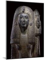 Standard Bearing Statue of Queen Nefertari, New Kingdom, C.1290-1224 Bc-Egyptian 19th Dynasty-Mounted Giclee Print