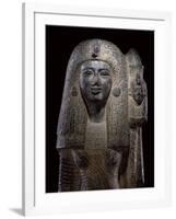 Standard Bearing Statue of Queen Nefertari, New Kingdom, C.1290-1224 Bc-Egyptian 19th Dynasty-Framed Giclee Print