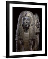 Standard Bearing Statue of Queen Nefertari, New Kingdom, C.1290-1224 Bc-Egyptian 19th Dynasty-Framed Giclee Print