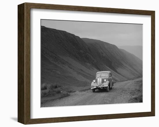 Standard competing in the MG Car Club Abingdon Trial/Rally, 1939-Bill Brunell-Framed Photographic Print