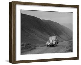 Standard competing in the MG Car Club Abingdon Trial/Rally, 1939-Bill Brunell-Framed Photographic Print