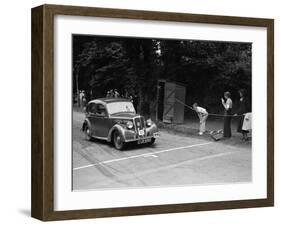 Standard Flying 12 of WJ Haward, winner of a bronze award at the MCC Torquay Rally, July 1937-Bill Brunell-Framed Photographic Print