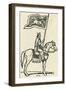 Standard of the White Horse-George Morrow-Framed Art Print