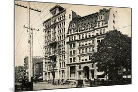 Standard Oil Company Building and the Welles Building on Broadway, New York, 1880s-null-Mounted Giclee Print