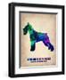 Standard Schnauzer Poster-NaxArt-Framed Art Print