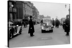 Standard Twelve of AH Oxenford at the RAC Rally, 1935-Bill Brunell-Stretched Canvas