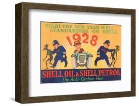 Standardise on Shell-null-Framed Art Print