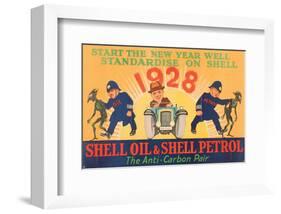 Standardise on Shell-null-Framed Art Print