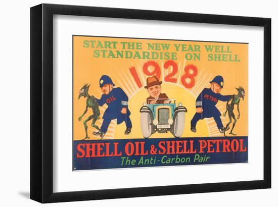 Standardise on Shell-null-Framed Art Print