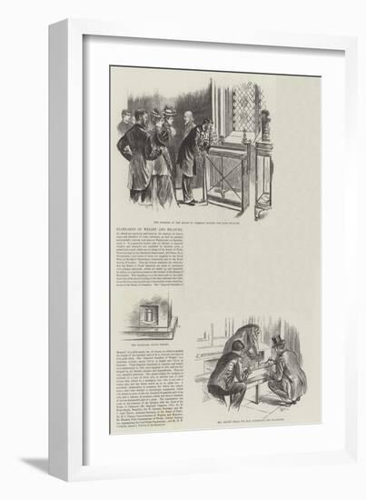 Standards of Weight and Measure-William Douglas Almond-Framed Premium Giclee Print