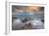 Standing at Thor's Well, Oregon Coast-Vincent James-Framed Photographic Print