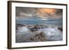 Standing at Thor's Well, Oregon Coast-Vincent James-Framed Photographic Print