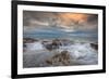 Standing at Thor's Well, Oregon Coast-Vincent James-Framed Photographic Print