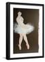 Standing Ballerina 2015-Susan Adams-Framed Giclee Print