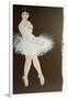 Standing Ballerina 2015-Susan Adams-Framed Giclee Print