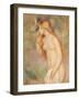 Standing Bather, 1896-Pierre-Auguste Renoir-Framed Giclee Print