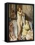 Standing before Mirror, Red Head, (Oil on Canvas)-Wilfred Gabriel de Glehn-Framed Stretched Canvas