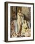 Standing before Mirror, Red Head, (Oil on Canvas)-Wilfred Gabriel de Glehn-Framed Giclee Print