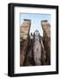 Standing Buddha, Wat Mahathat, Sukhothai Historical Park, UNESCO World Heritage Site, Thailand-Alex Robinson-Framed Photographic Print