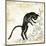 Standing Burlap Cat-Alan Hopfensperger-Mounted Art Print