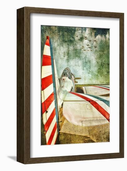 Standing By-John Rivera-Framed Art Print