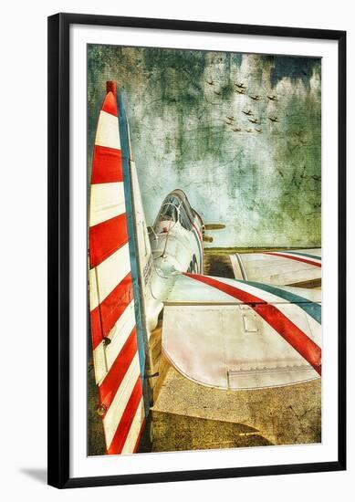 Standing By-John Rivera-Framed Art Print