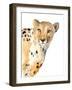 Standing Cheetah-Lanie Loreth-Framed Art Print