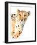 Standing Cheetah-Lanie Loreth-Framed Art Print