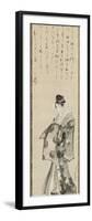 Standing Courtesan, 1801-05-Katsushika Hokusai-Framed Giclee Print